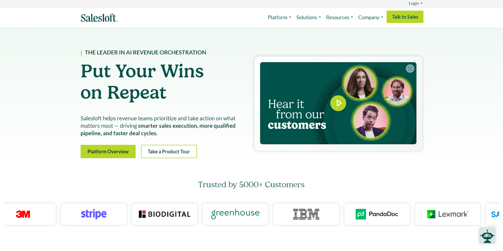 Salesloft – Sales Orchestration for Global Enterprises