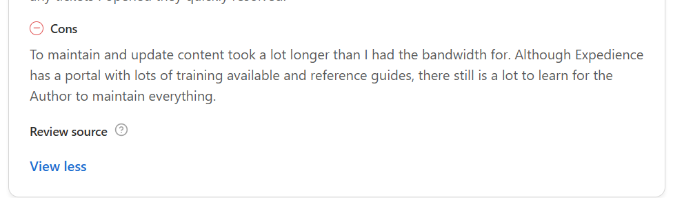 How Users Review the Platform