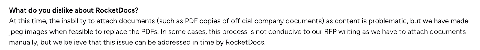 Negative Review of RocketDocs
