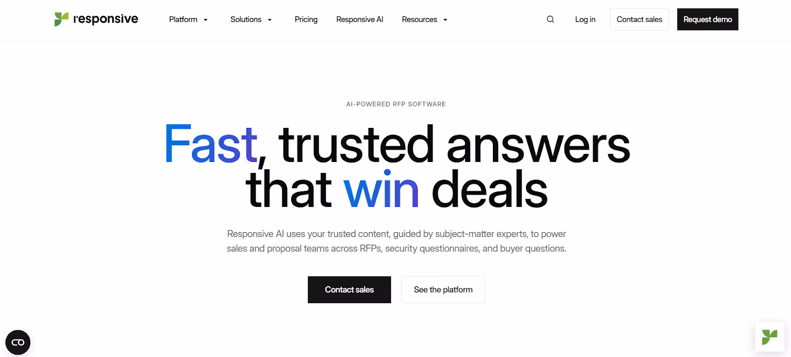 Responsive (formerly RFPIO)