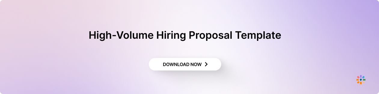 High-Volume Hiring Proposal Template