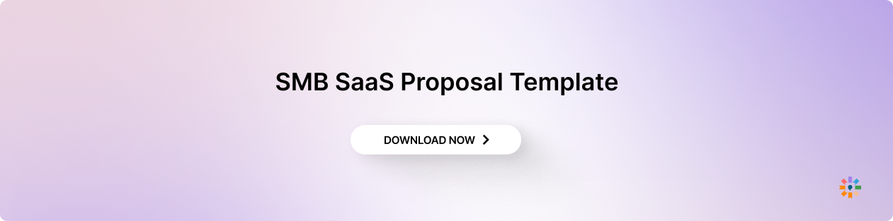SMB SaaS Proposal Template