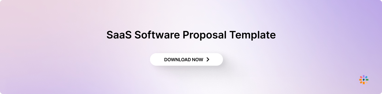 SaaS Software Proposal Template
