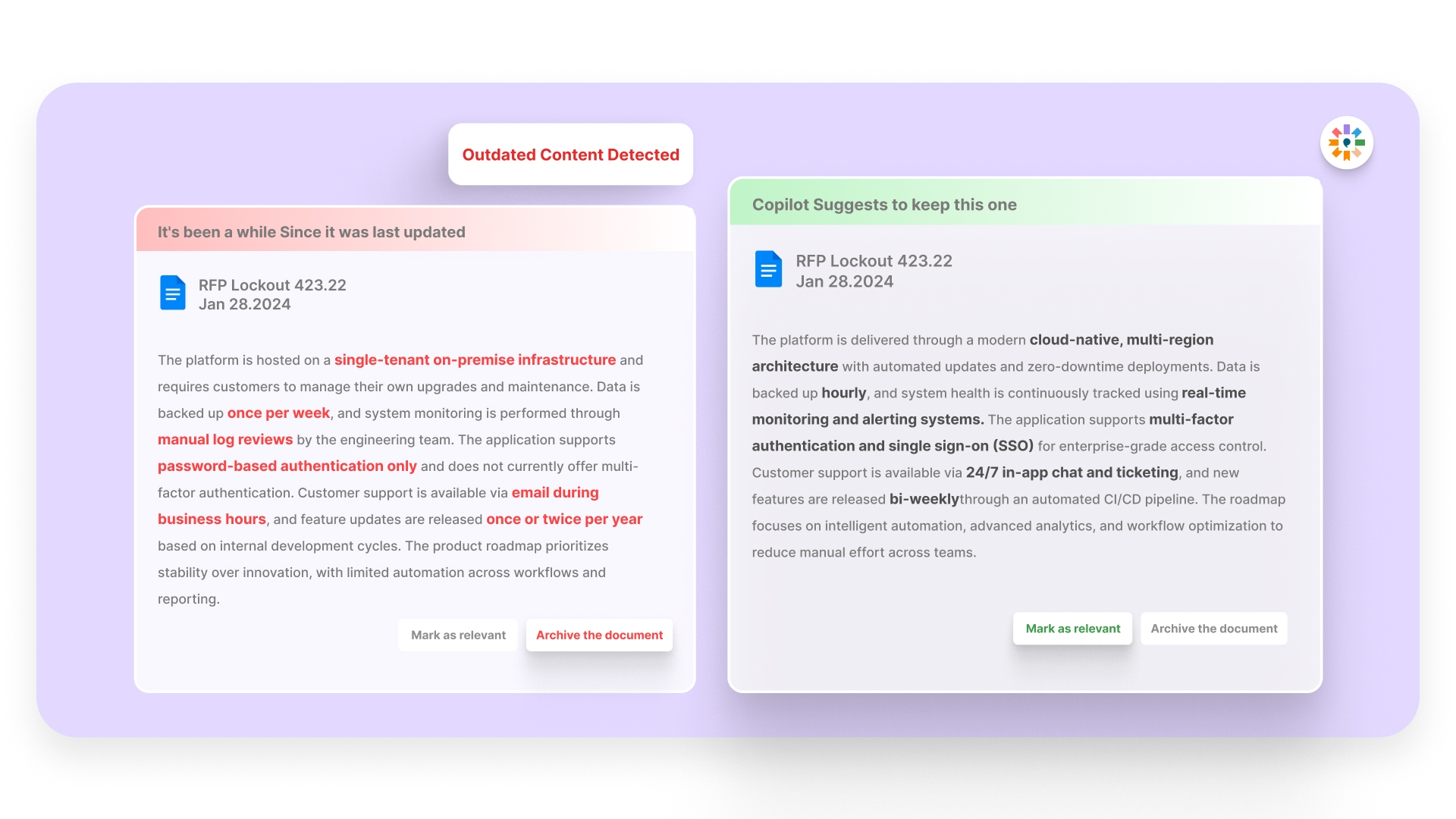 Automatic Outdated Content Identification