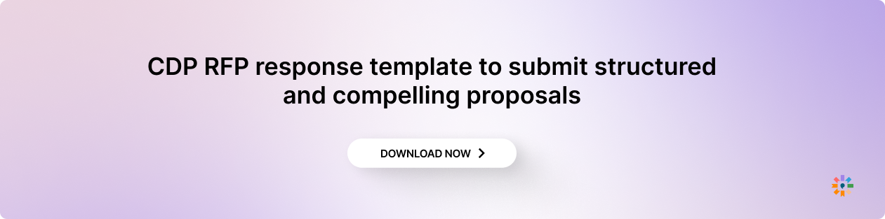 The CDP RFP response template to submit structured and compelling proposals.