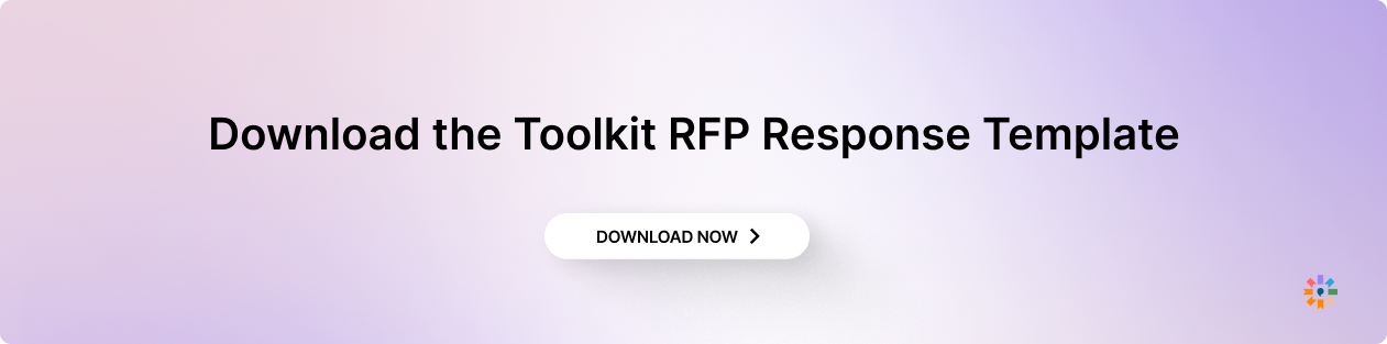 The Toolkit RFP Response Template