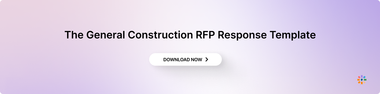 The General Construction RFP Response Template