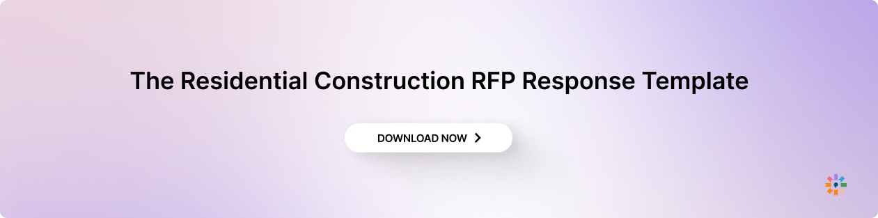 The Residential Construction RFP Response Template