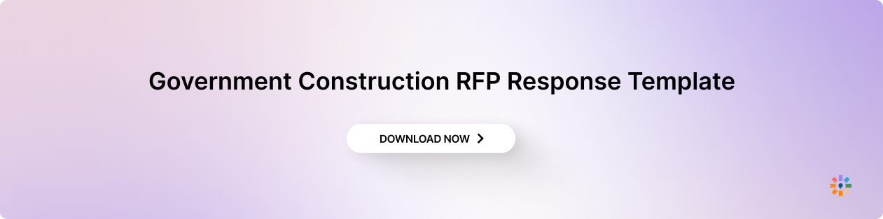 The Government Construction RFP Response Template