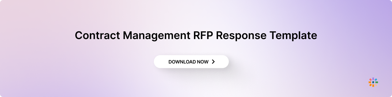 Contract Management RFP Response Template