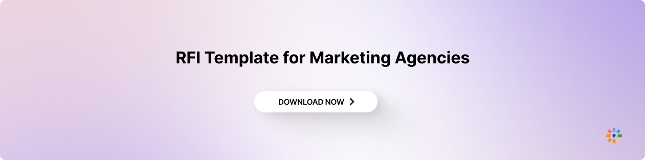 RFI Template for Marketing Agencies