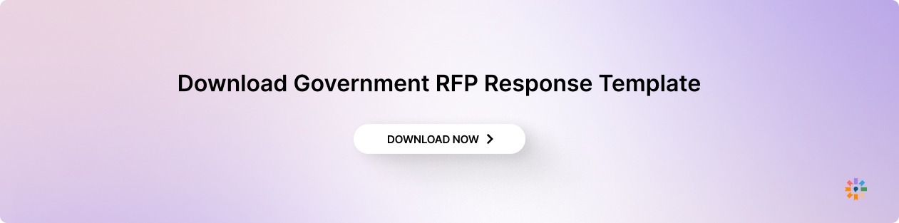Government RFP Response Template
