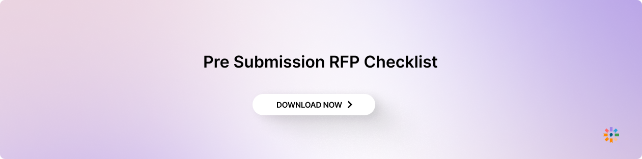 Pre Submission RFP Checklist