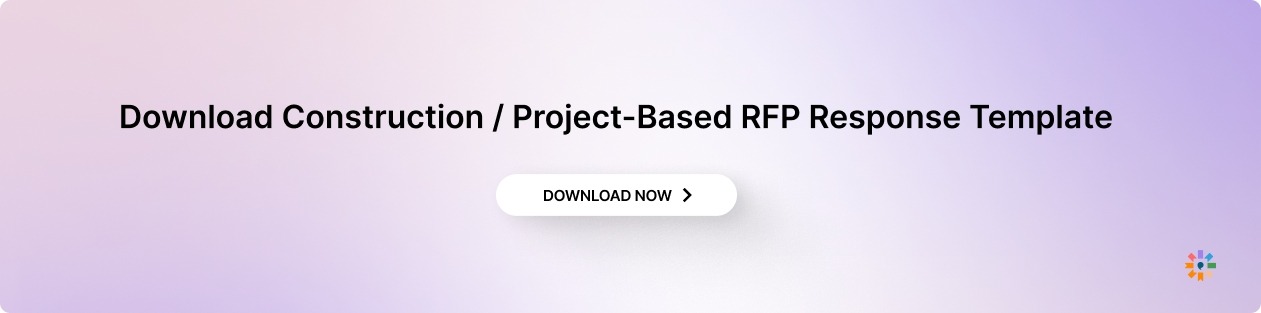 Construction / Project-Based RFP Response Template