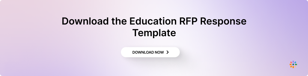Education RFP Response Template