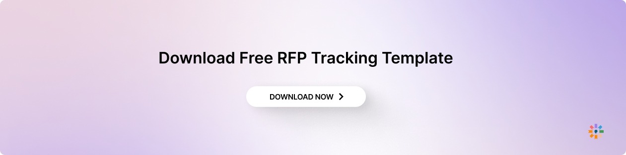 Free RFP Tracking Template