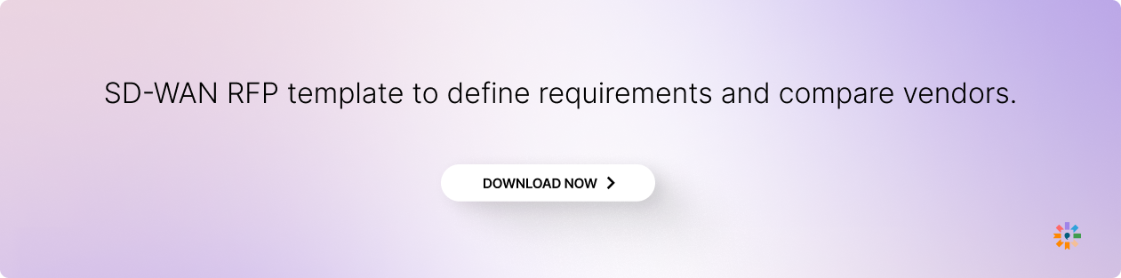 SD-WAN RFP template to define requirements and compare vendors.