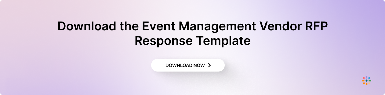 Event Management Vendor RFP Response Template