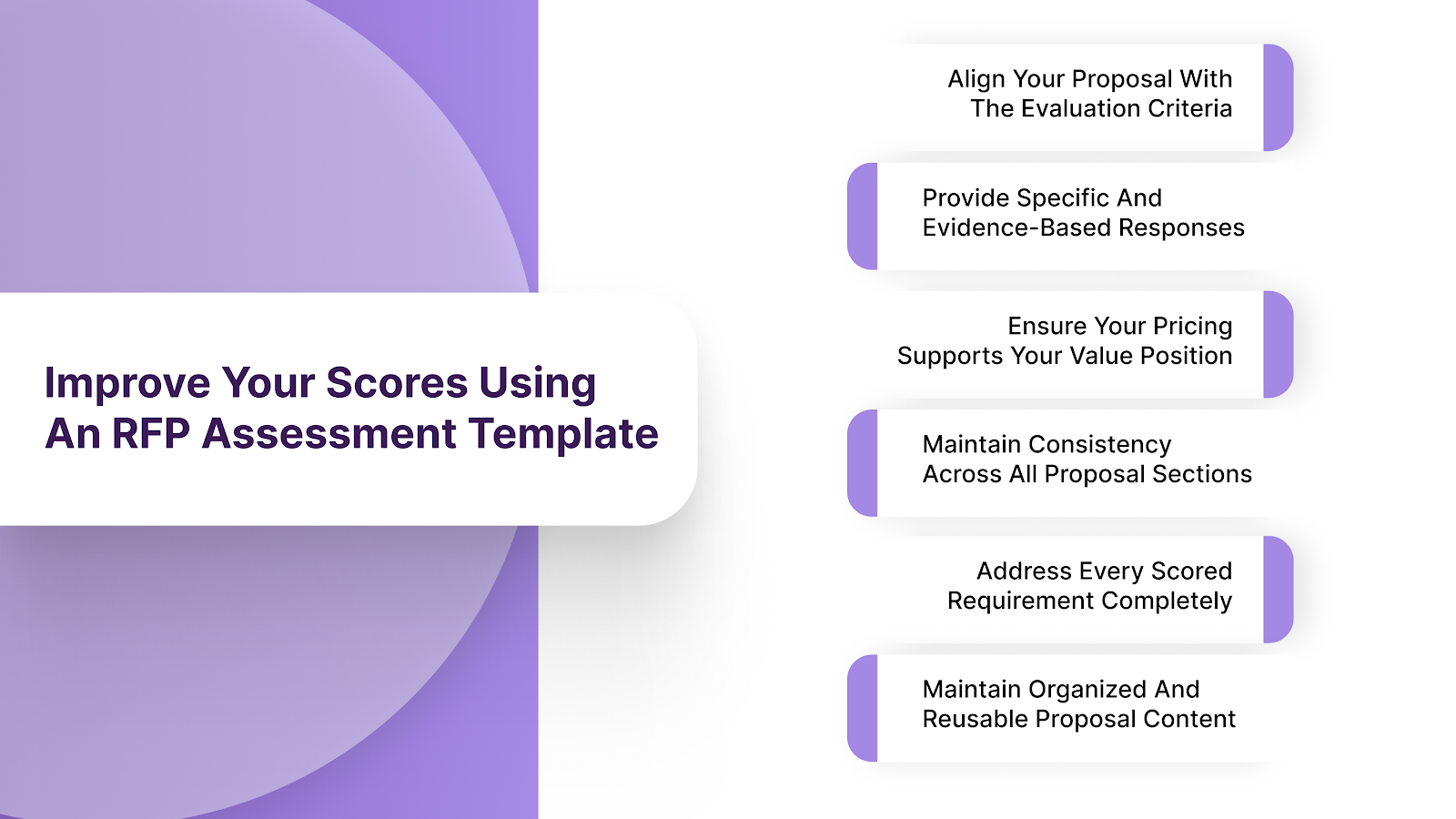 How To Improve Your Scores Using An RFP Assessment Template