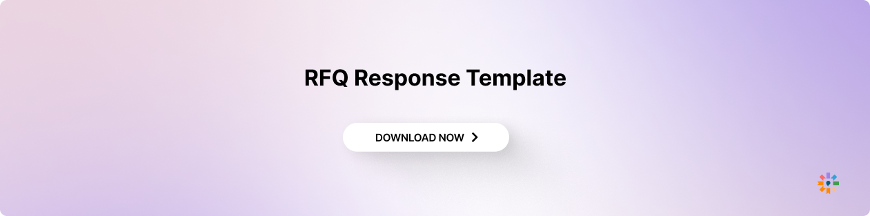 The RFQ Response Template