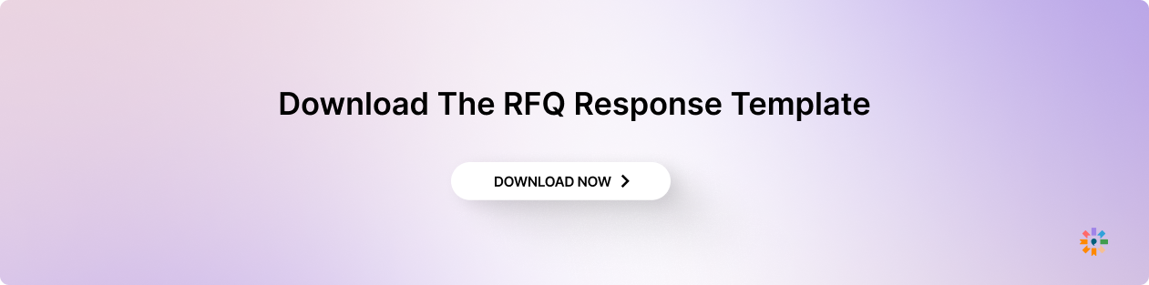The RFQ Response Template