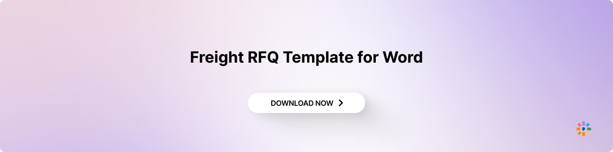  Freight RFQ Template for Word