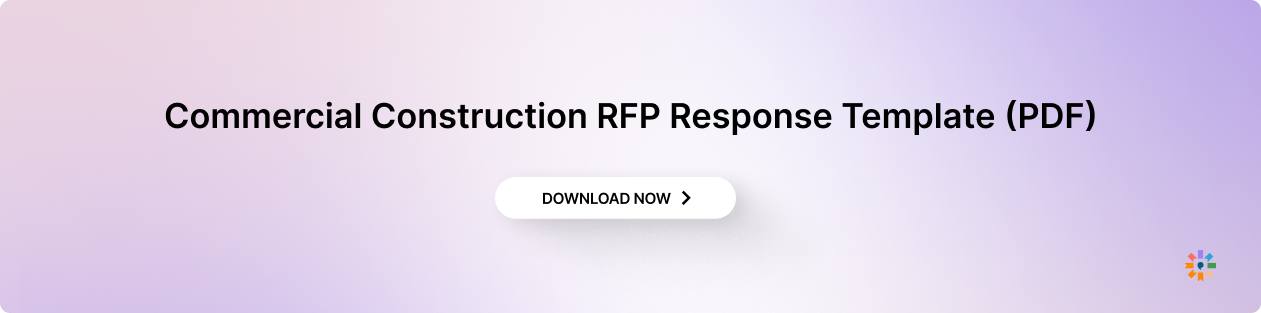  Commercial Construction RFP Response Template (PDF)