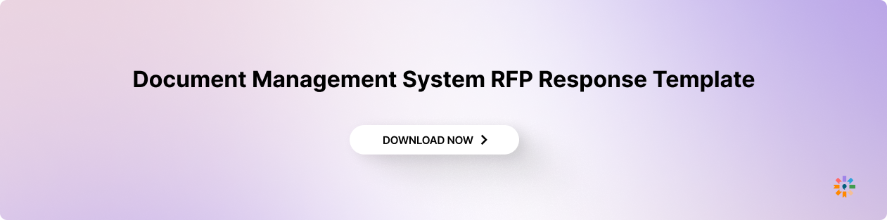 Document Management System RFP Response Template