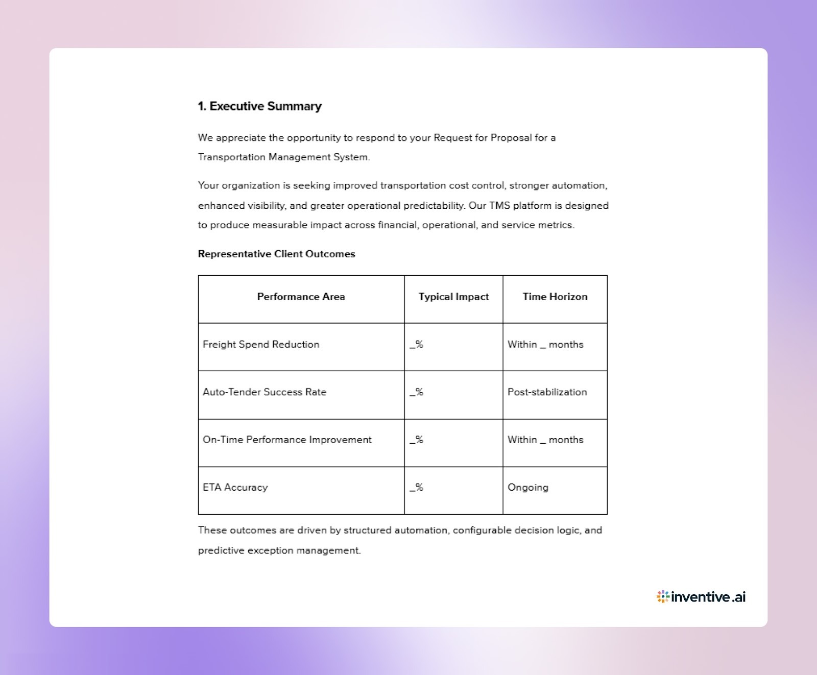 The Ultimate 2026 TMS RFP Template Buyers Are Using to Evaluate Vendors