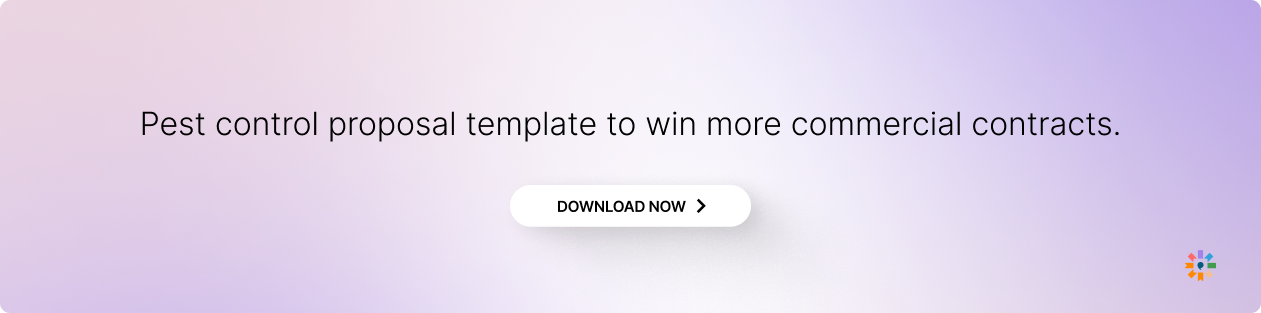 Download the pest control proposal template to win more commercial contracts.