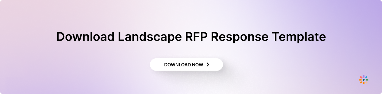 Landscape RFP Response Template