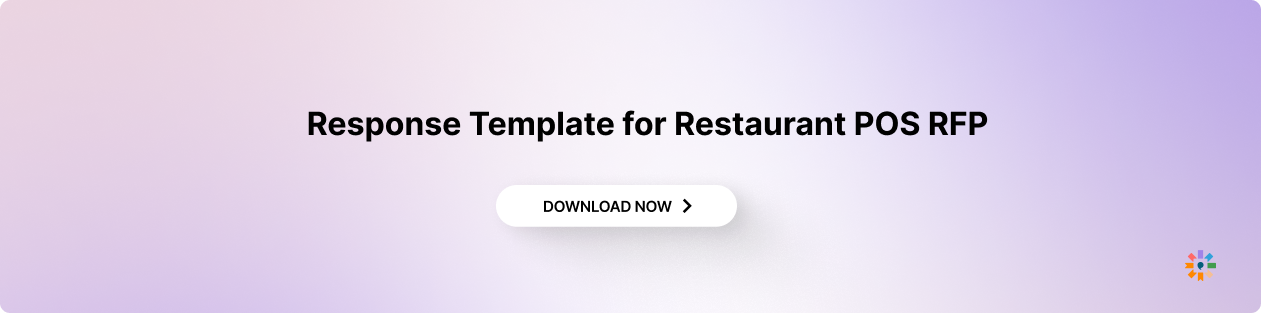 Response Template for Restaurant POS RFP