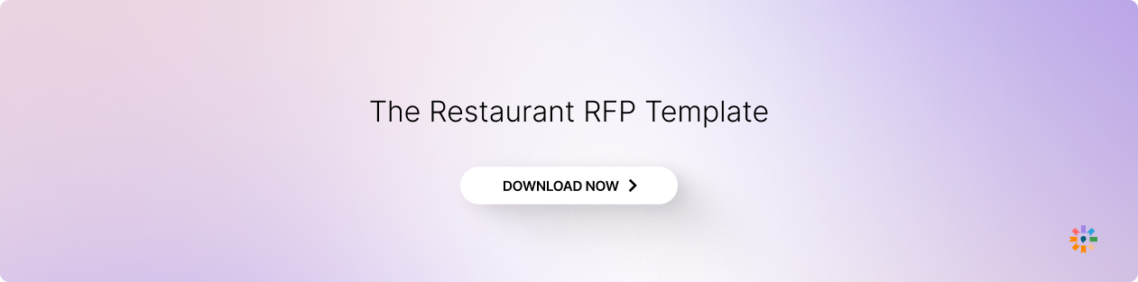 The Restaurant RFP Template