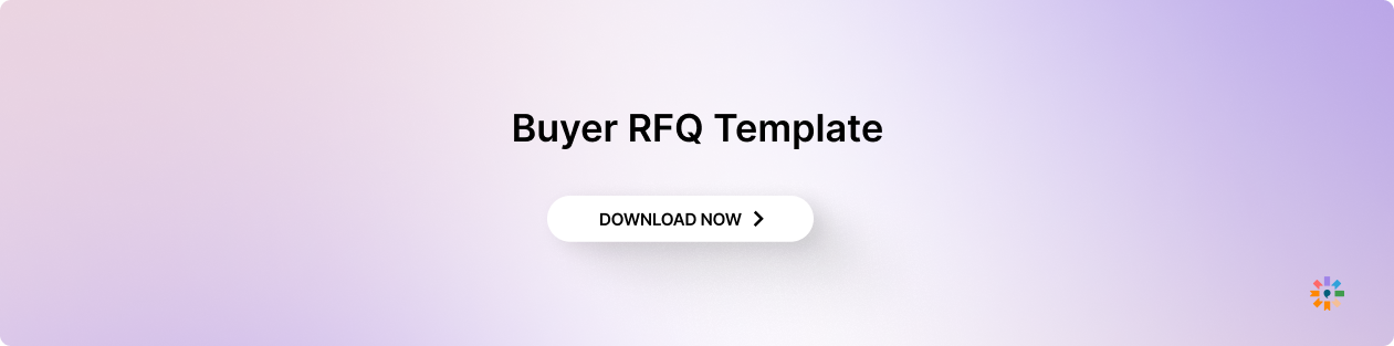 Buyer RFQ Template