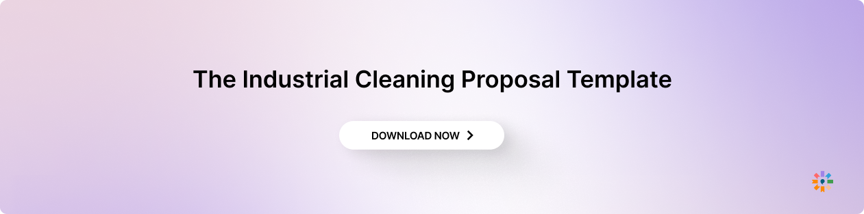 The Industrial Cleaning Proposal Template