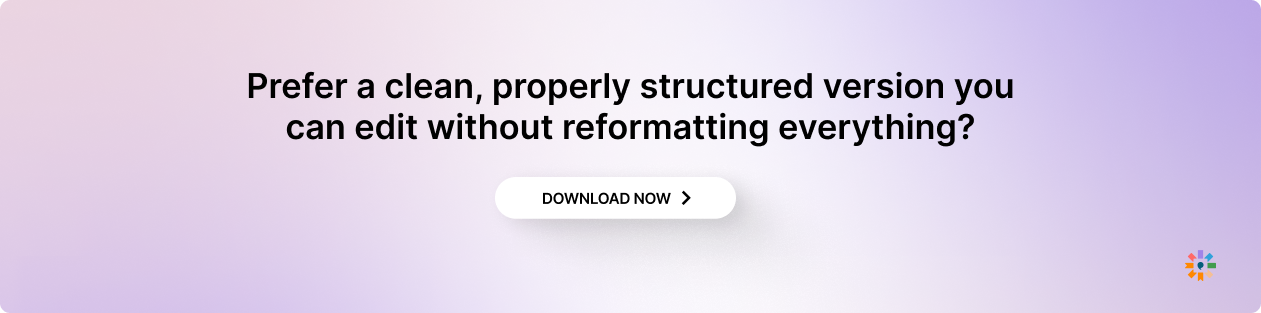 View the sample RFQ structure