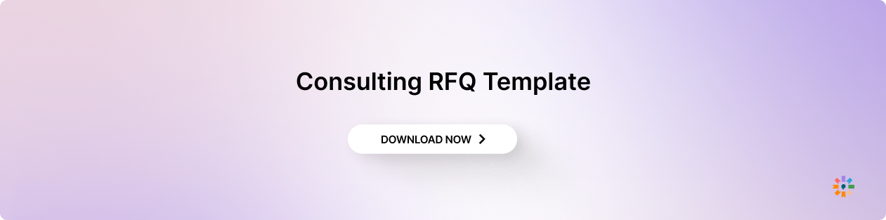 Professional Consulting Services RFQ Response Template