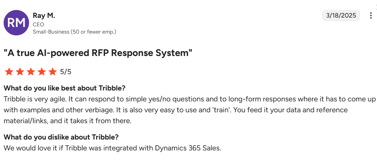 Ratings and Reviews