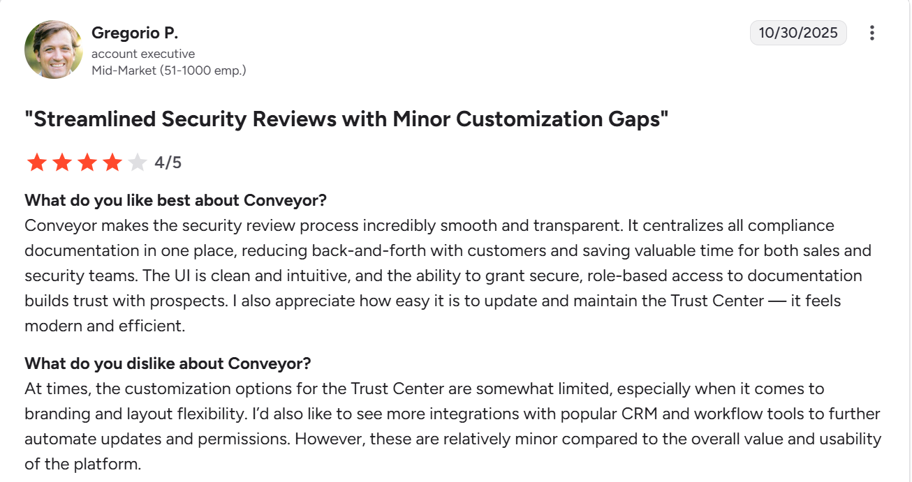 Ratings and Reviews