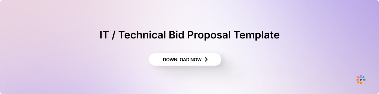 IT / Technical Bid Proposal Template