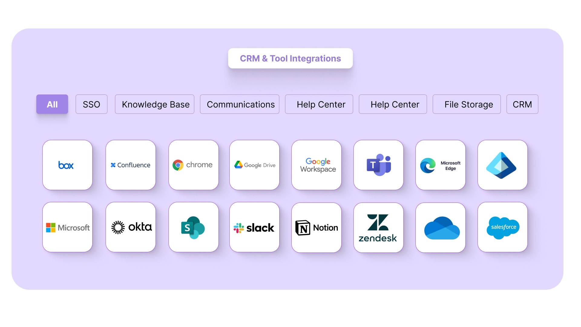 CRM and Tool Integrations