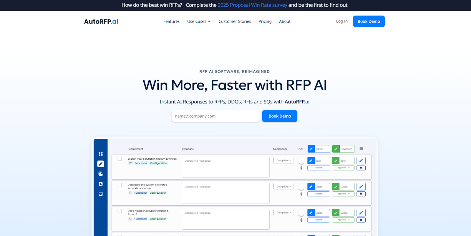 AutoRFP AI screenshot