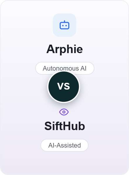 Arphie vs SiftHub (2026): AI Response Agents vs a Unified Knowledge Hub