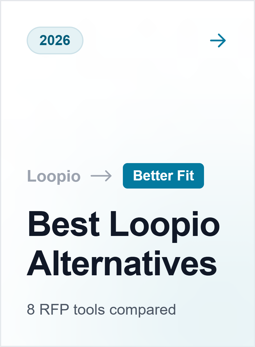Best 8 Loopio Alternatives & Competitors in 2026 (Compared & Reviewed)