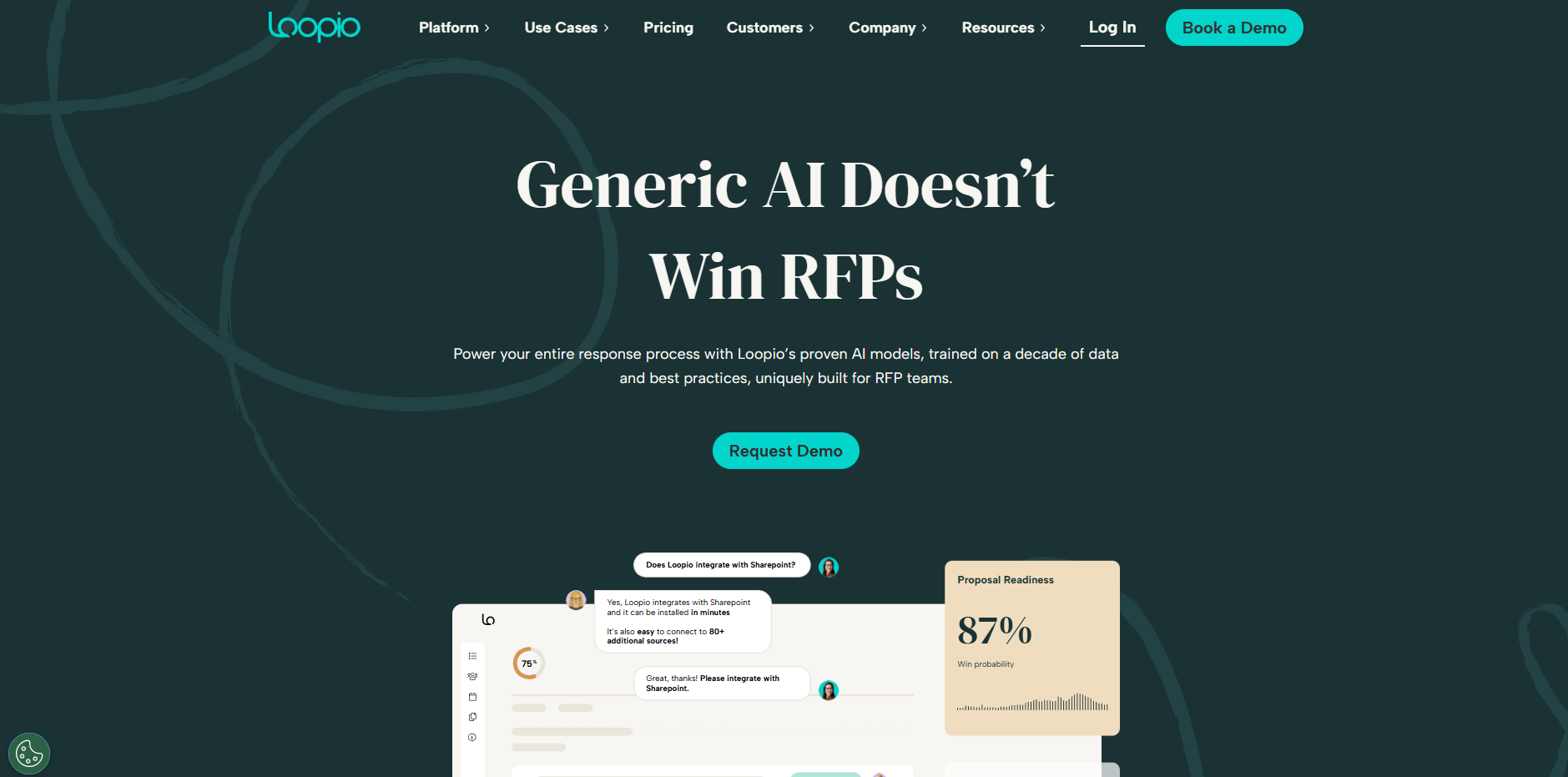 Loopio RFP content library and response management platform