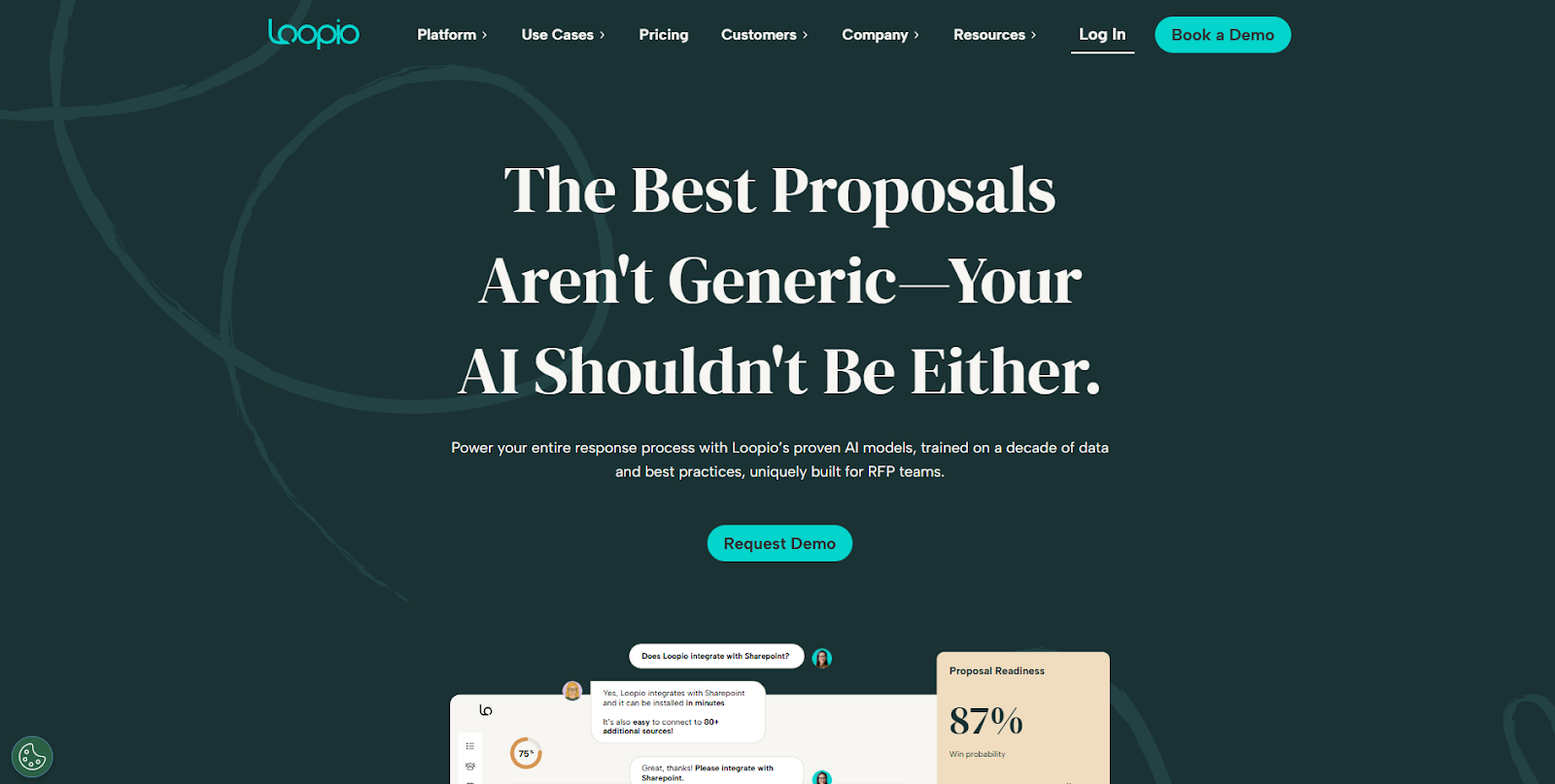 Loopio RFP content library and response management platform