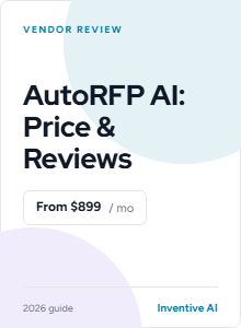 AutoRFP AI Price, Features, Reviews & Ratings for 2026
