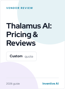 Thalamus AI Pricing, Features, and Reviews (2026 Guide)