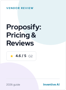 Proposify Price, Features, Reviews & Ratings for 2026