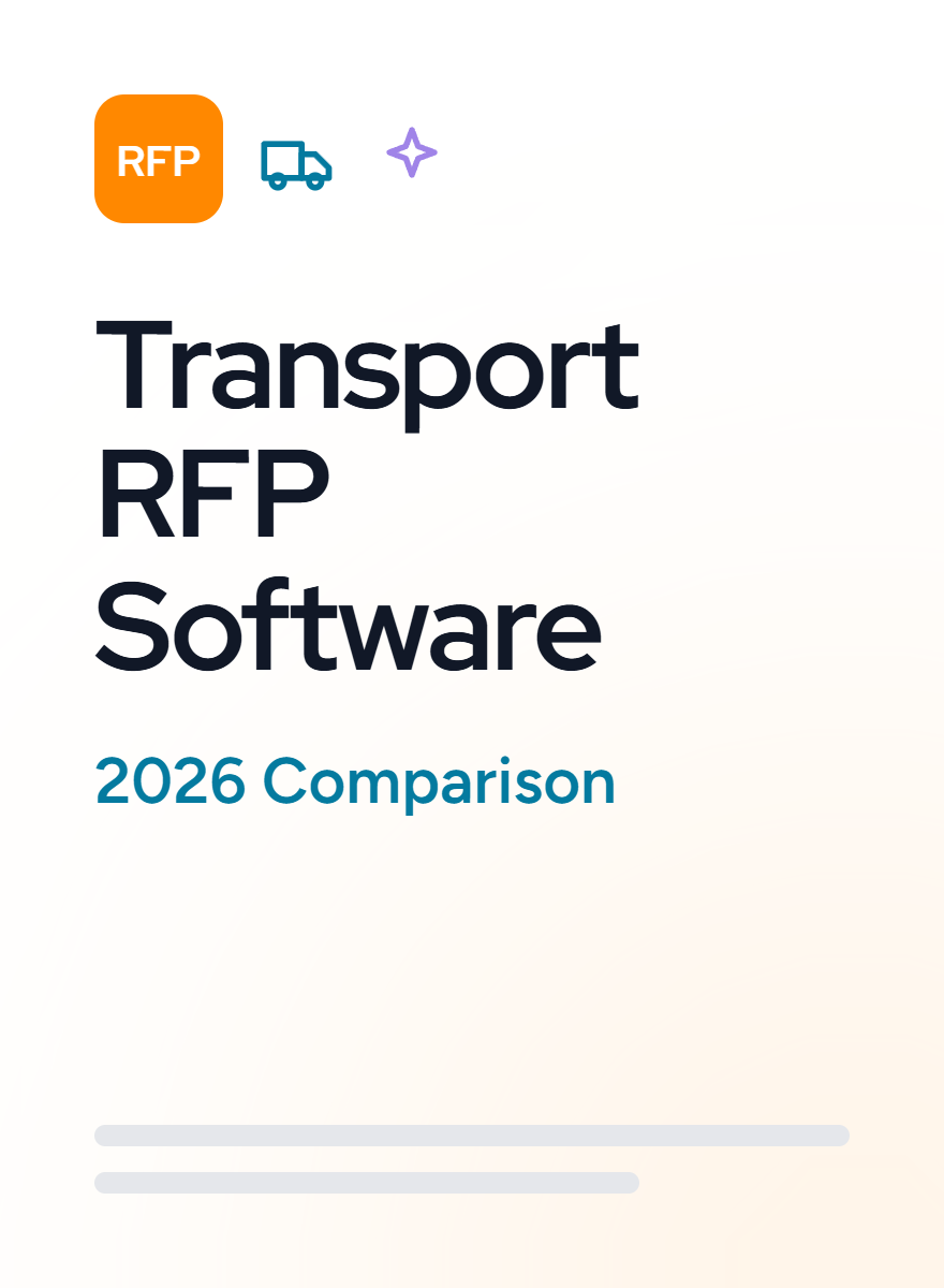 Transportation RFP Response Software Compared for 2026 
